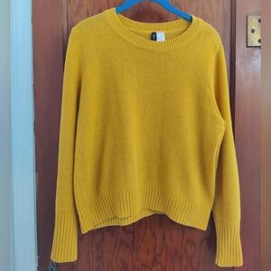 H&M Yellow Knit Sweater